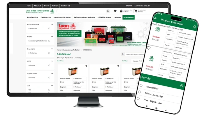 Lucas Indian Catalog Ecommerce Development by Brainmagic