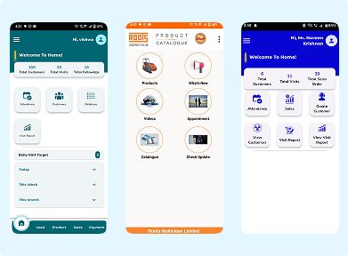 Custom mobile app design