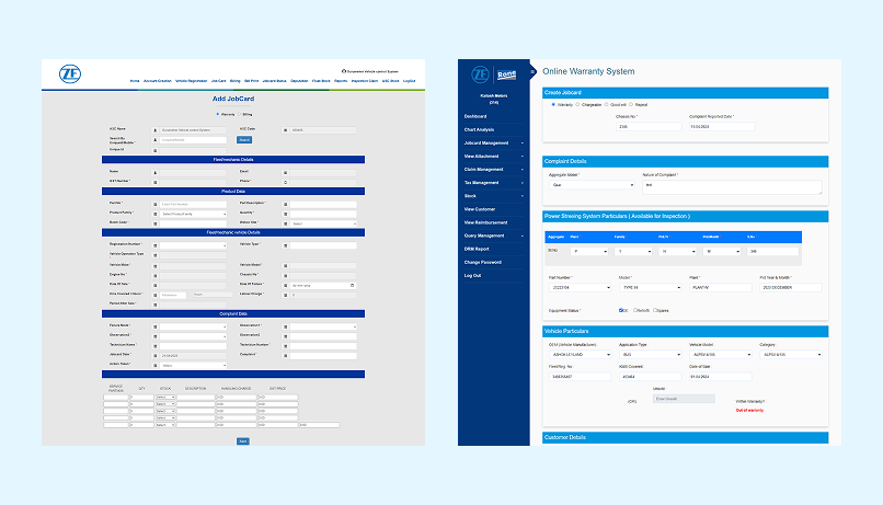 job card creation software